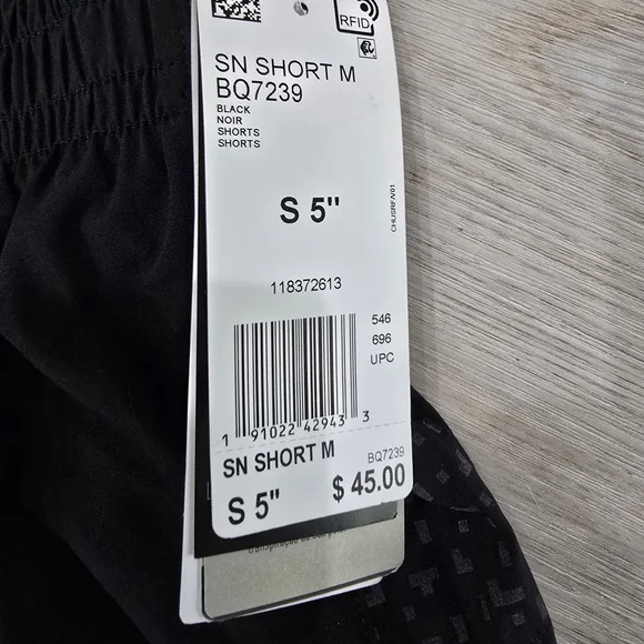 Adidas Men's Black Sports Shorts - Picture 2 of 5